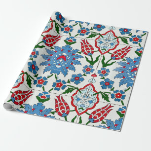 iznik tile wrapping paper