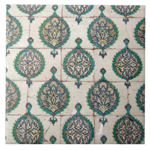 Iznik Tiles Green