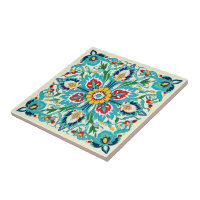 Iznik Turquoise Blossom Radiance