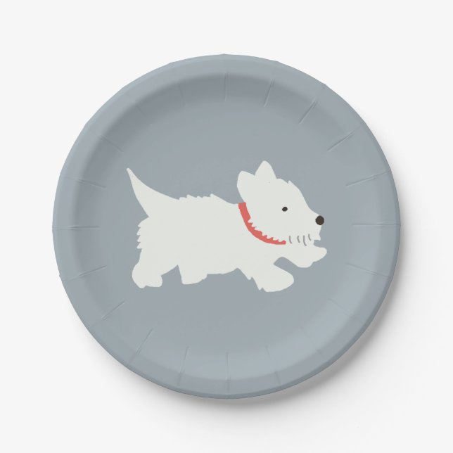 Izzie The Wesite Paper Plate (Front)