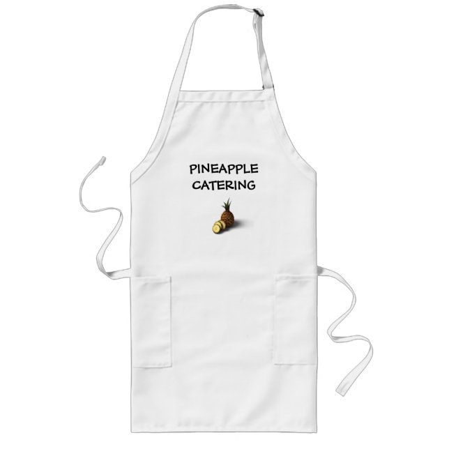 j0405250, PINEAPPLECATERING Long Apron (Front)