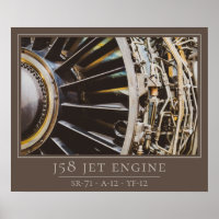 J58 Jet Engine - SR-71 Blackbird, A-12, YF-12