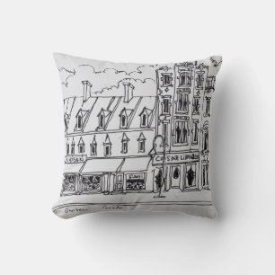 J.A. Moisan Grocery Store Canada Cushion