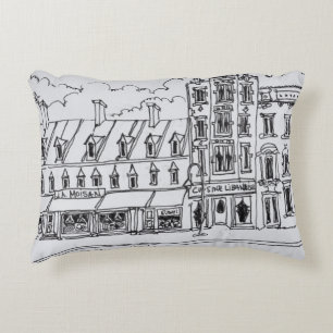 J.A. Moisan Grocery Store Canada Decorative Cushion