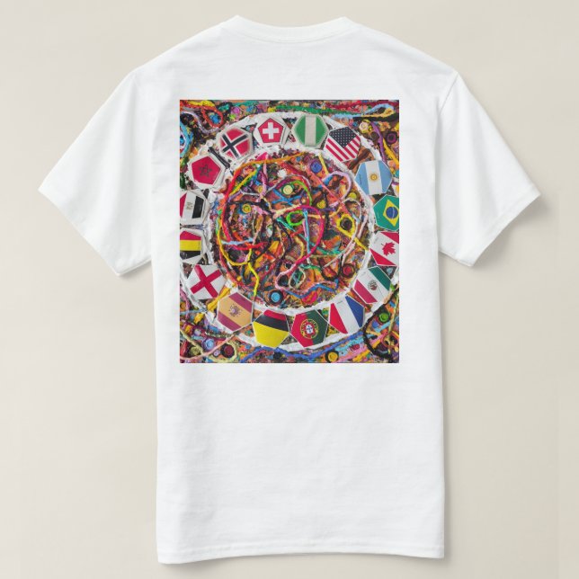 J. Bonegard | Nessun Dorma Artwork T-Shirt (Design Back)