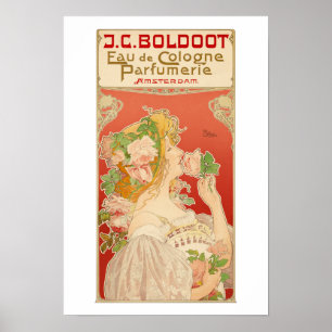 J.C. Boldoot Eau de Cologne Poster