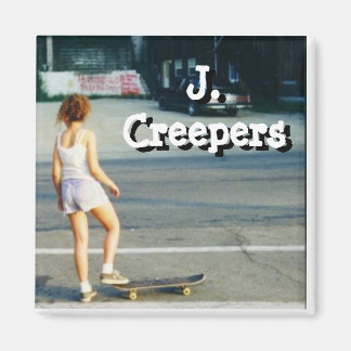 J. Creepers Skategirl Magnet