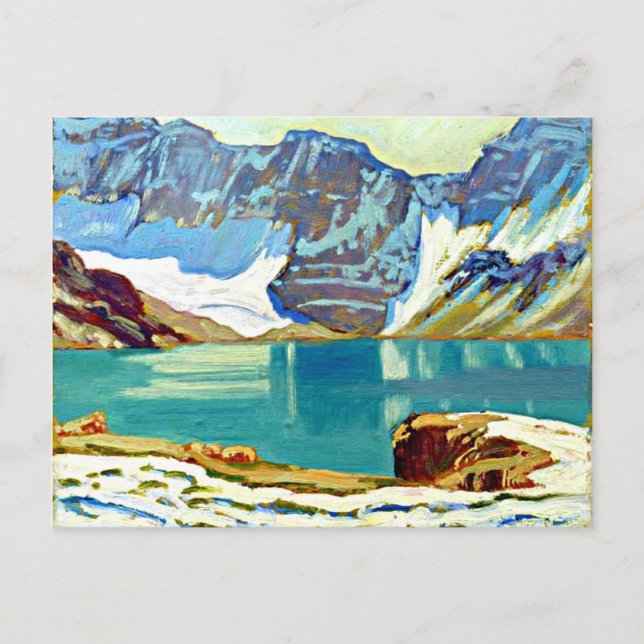 J.E.H. MacDonald - Lake McArthur, Yoho Park Postcard (Front)