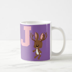 J is for Jackalope Coffee Mug