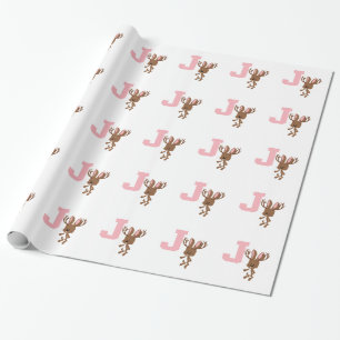 J is for Jackalope Wrapping Paper