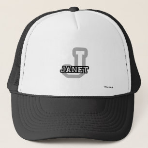 J is for Janet Trucker Hat