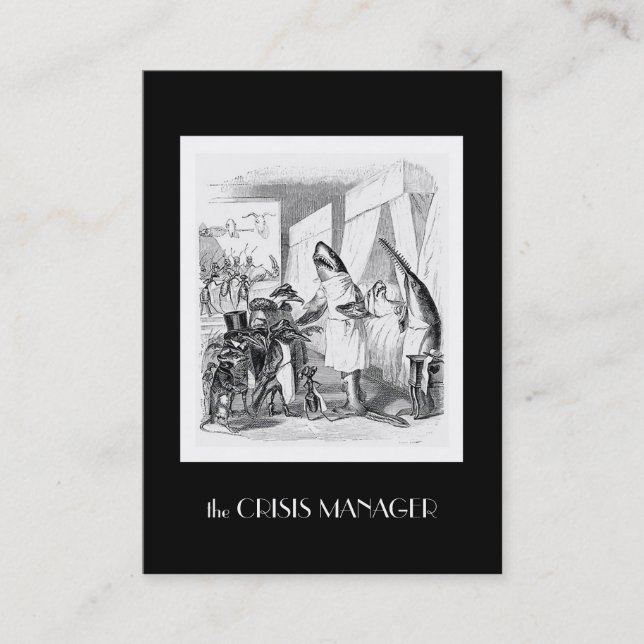 J J Grandville Customisable Mediator's Card (Front)