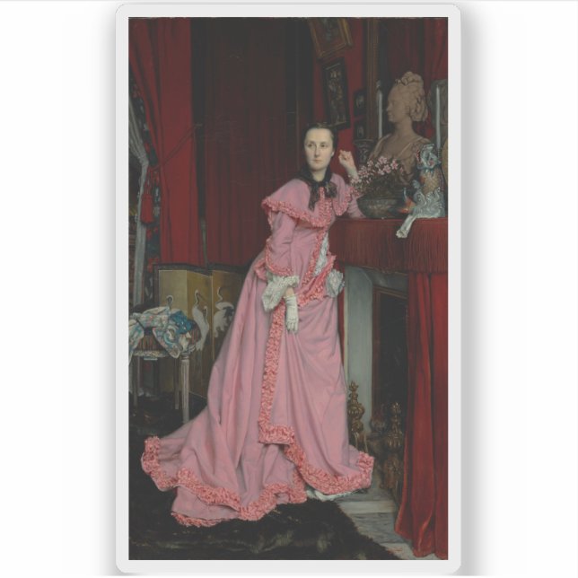 J. J. Tissot - Portrait of the Marquise de Miramon (Front)