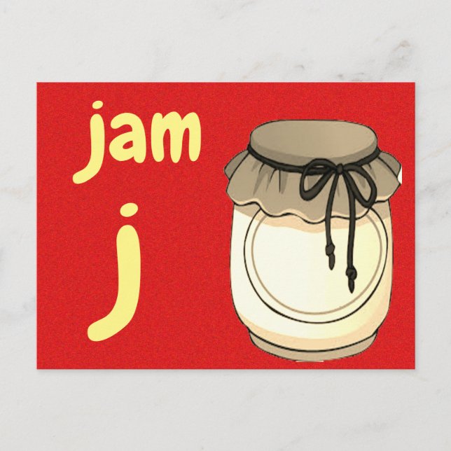 j - jam flash card (Front)