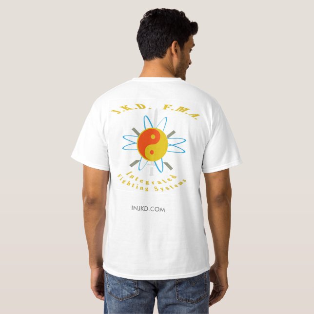 J.K.D.F.M.A. Integrated Fighting Systems t shirt (Back Full)