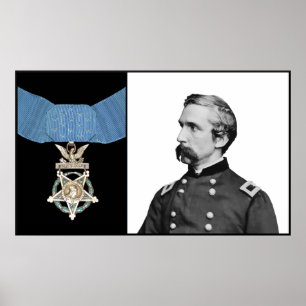 J.L. Chamberlain and The Medal Of Honour Poster