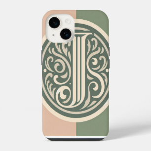 J Letter Custom iPhone Case – Stylish Initial Desi