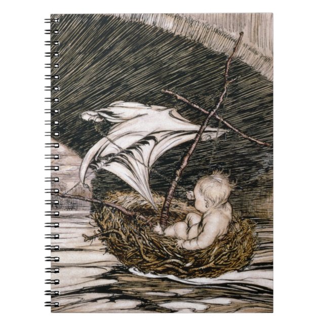 J.M. Barrie | 'He Passed Under the Bridge and Came Notebook (Front)