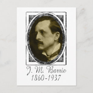 J. M. Barrie Postcard