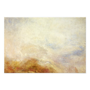 J. M. W. Turner - A mountain scene, Val d'Aosta Photo Print