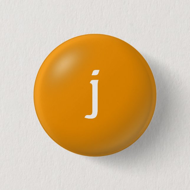 J Monogram Button (Front)