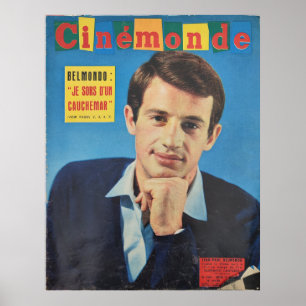 J P Belmondo. Poster