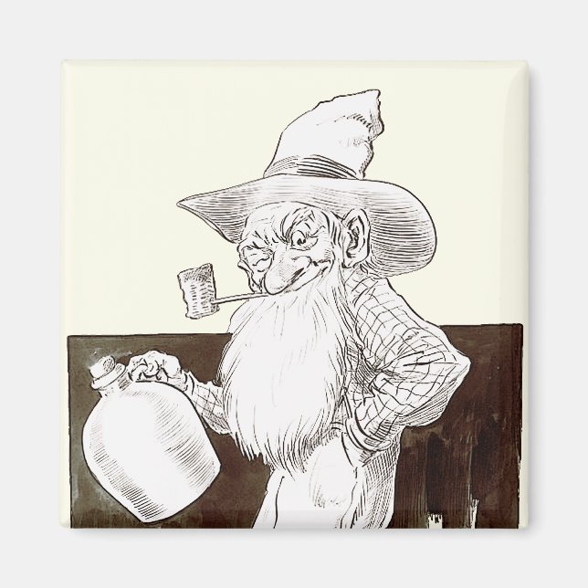 J P Bernard Moonshiner (Sepia) Magnet (Front)