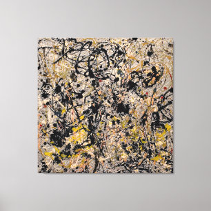J. P. - Number 20 - 1950 - Action painting - Canvas Print