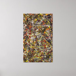 J. P. - Number 5 - 1948 - Action painting -  Canvas Print