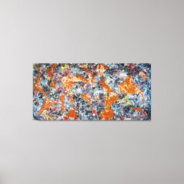 J. P. - Out of the Web - Number 7 - 1949 - Canvas Print