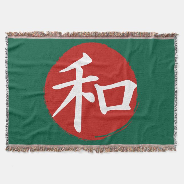J-Peace Throw Blanket (Front)
