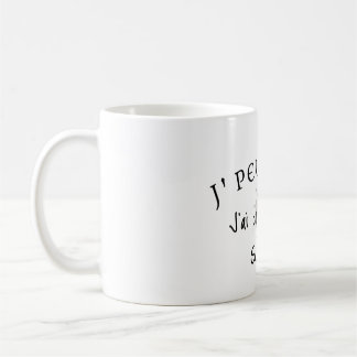 J' peux pas, j'ai pas de pass sanitaire. Coffee Mug