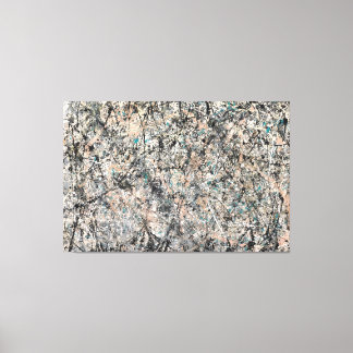 J. Pollock - Number 1 - LAVANDER MIST - 1950 - Canvas Print
