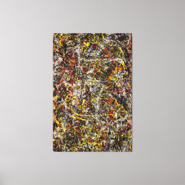 J. Pollock - Number 5 - 1948 - Action painting - Canvas Print