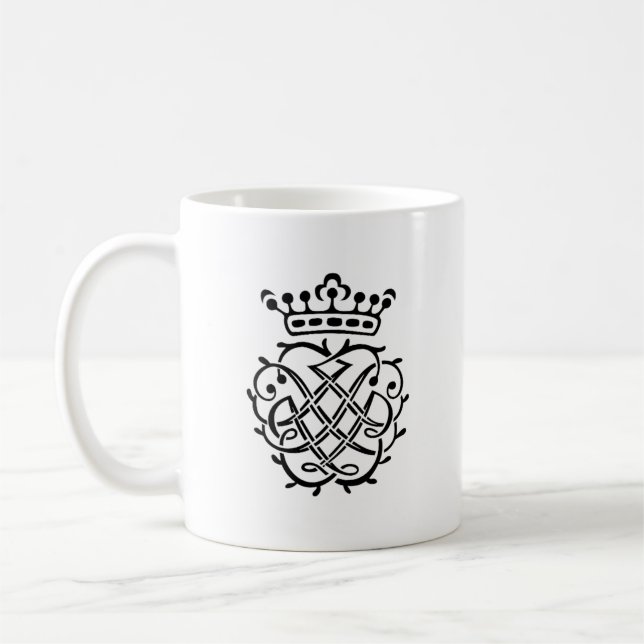J.S. Bach seal Coffee Mug (Left)