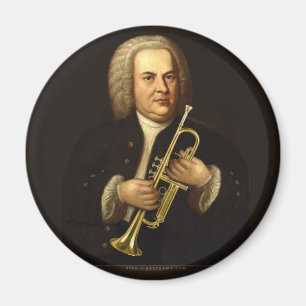 J.S. Bach with Trumpet Magnet