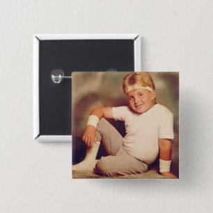 J Spray Workout 15 Cm Square Badge
