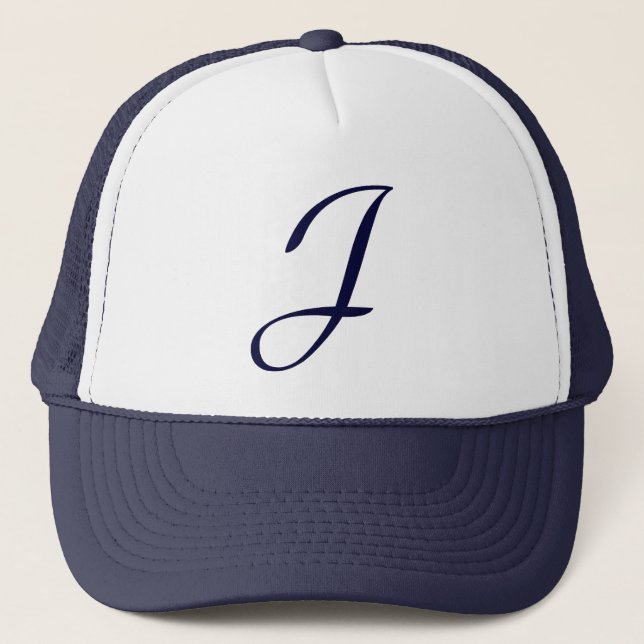 J TRUCKER HAT (Front)