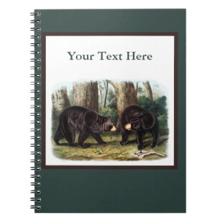 J.W. Audubon - Ursus Americanus Black Bear Notebook