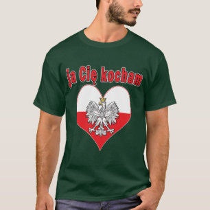 ja Cie kocham Eagle Heart T-Shirt