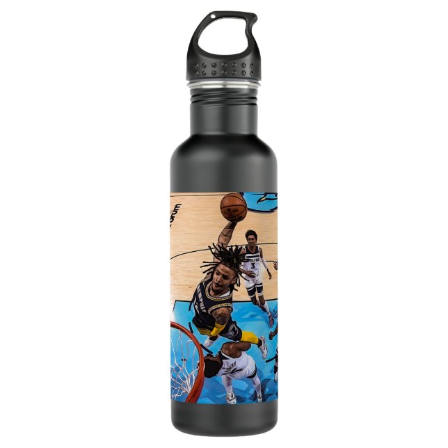 Ja Morant Best Dunk in the Playoffs 710 Ml Water Bottle (Front)
