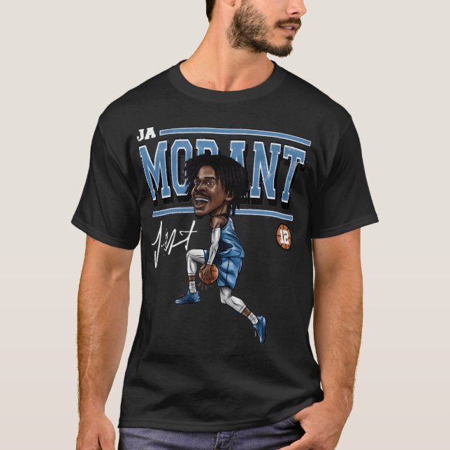 Ja Morant Cartoon T-Shirt (Front)