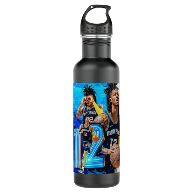Ja Morant Dunk Poster Poster 710 Ml Water Bottle (Front)