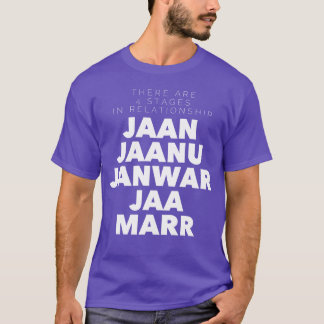 Jaan jaanu janwar 70s funny T-Shirt