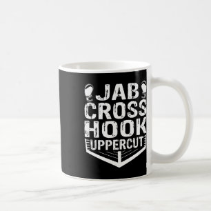 Jab Cross Hook Uppercut Boxer Workout Men Women Ki Coffee Mug
