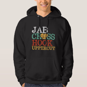 Jab Cross Hook Uppercut Boxer Workout Women Kickbo Hoodie