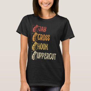 Jab Cross Hook Uppercut Boxing T-Shirt