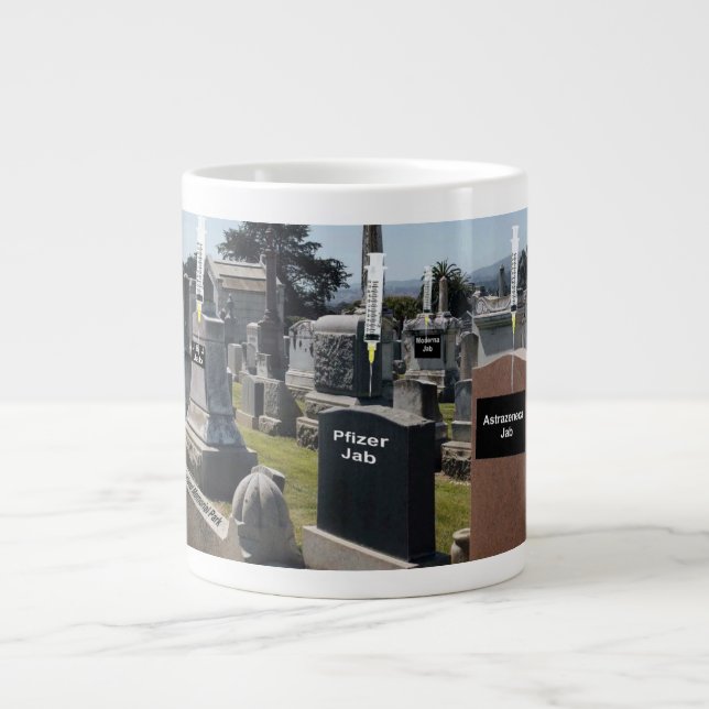 Jab me again mug (Front)