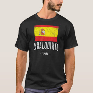 Jabalquinto Spain Es Flag City Bandera Ropa T-Shirt