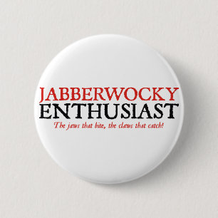 Jabberwocky Enthusiast 6 Cm Round Badge